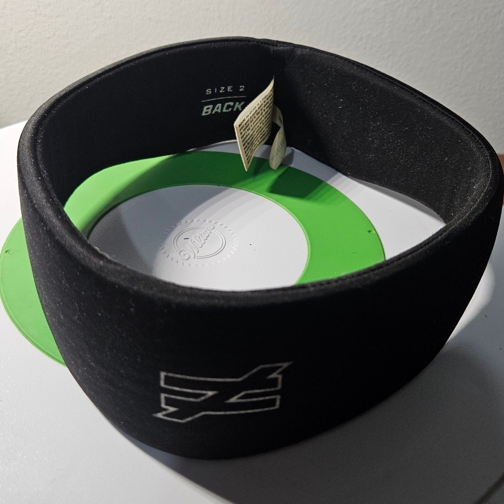 Unequal Halo 2 Protective Headband Unisex Size 2 Black Soccer Impact Headgear